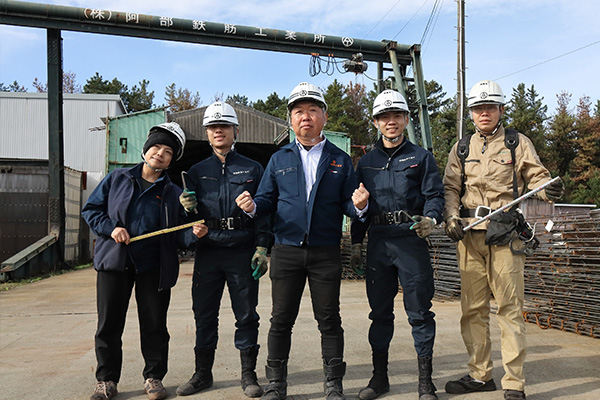 海外からの実習生も活躍しています