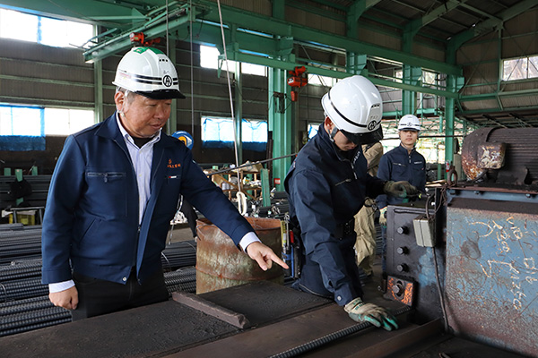 安全作業をするための「送り出し教育」の徹底